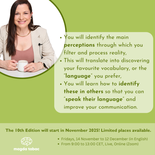 What will you learn at the Open PCM Training with Magda Tabac